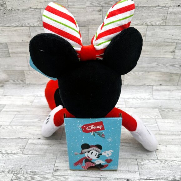 Brand New Disney 22" Minnie Mouse Christmas Plush Toy - Picture 7 of 9